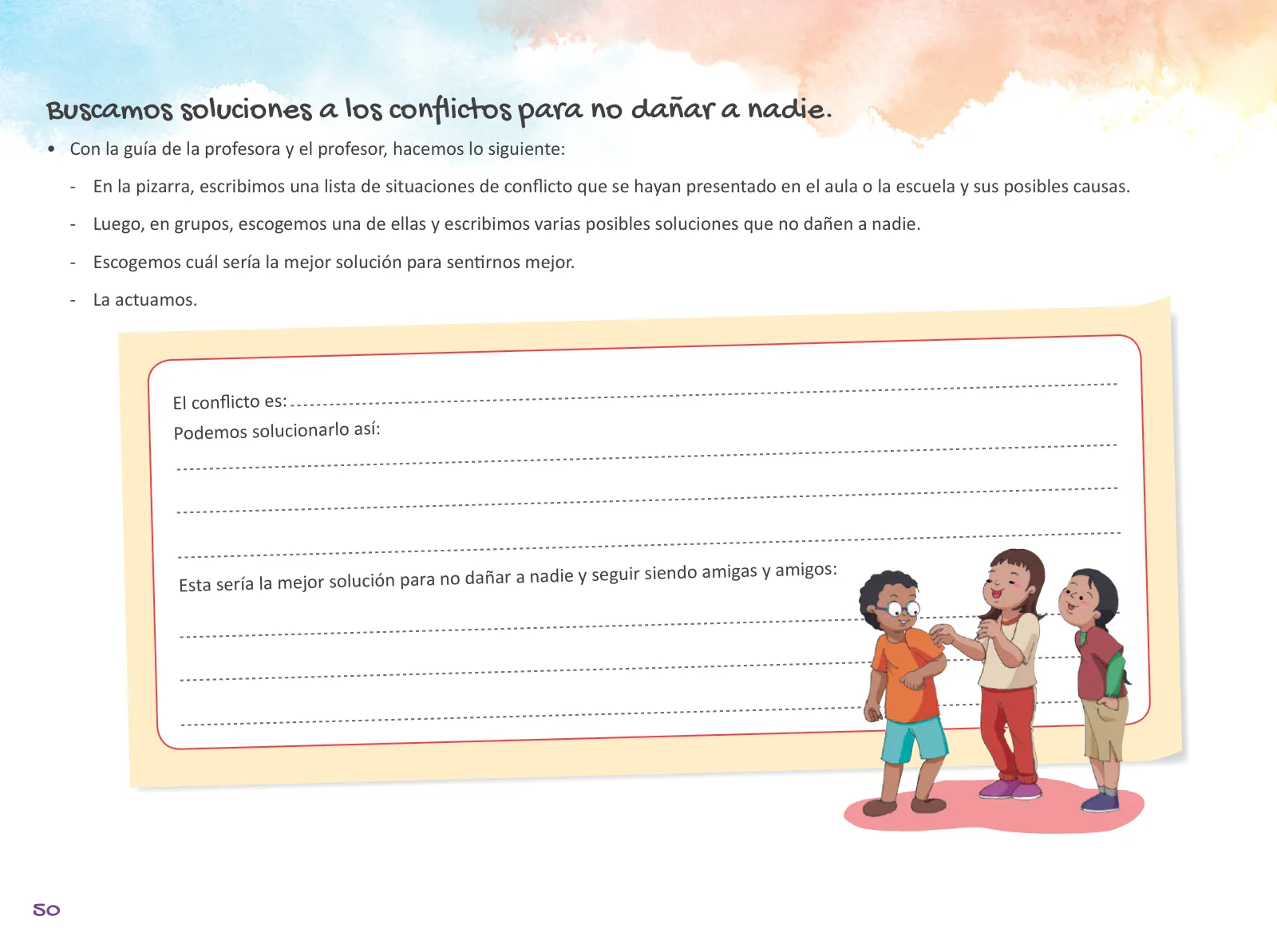 Página 52 de Cuadernillo de Tutoría Cuarto Grado Educación Primaria 2019 · 2019