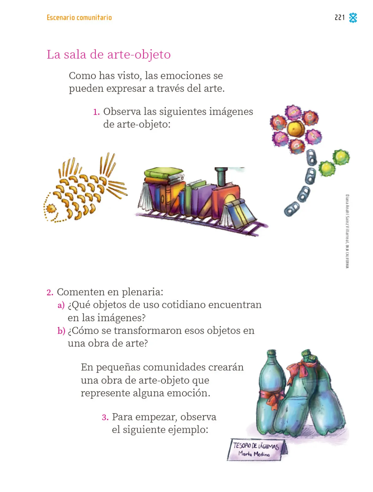 Miniatura página 222 de Proyectos Comunitarios.   Libro de Educación Primaria Grado 1°  Ciclo Escolar 2025 - 2026