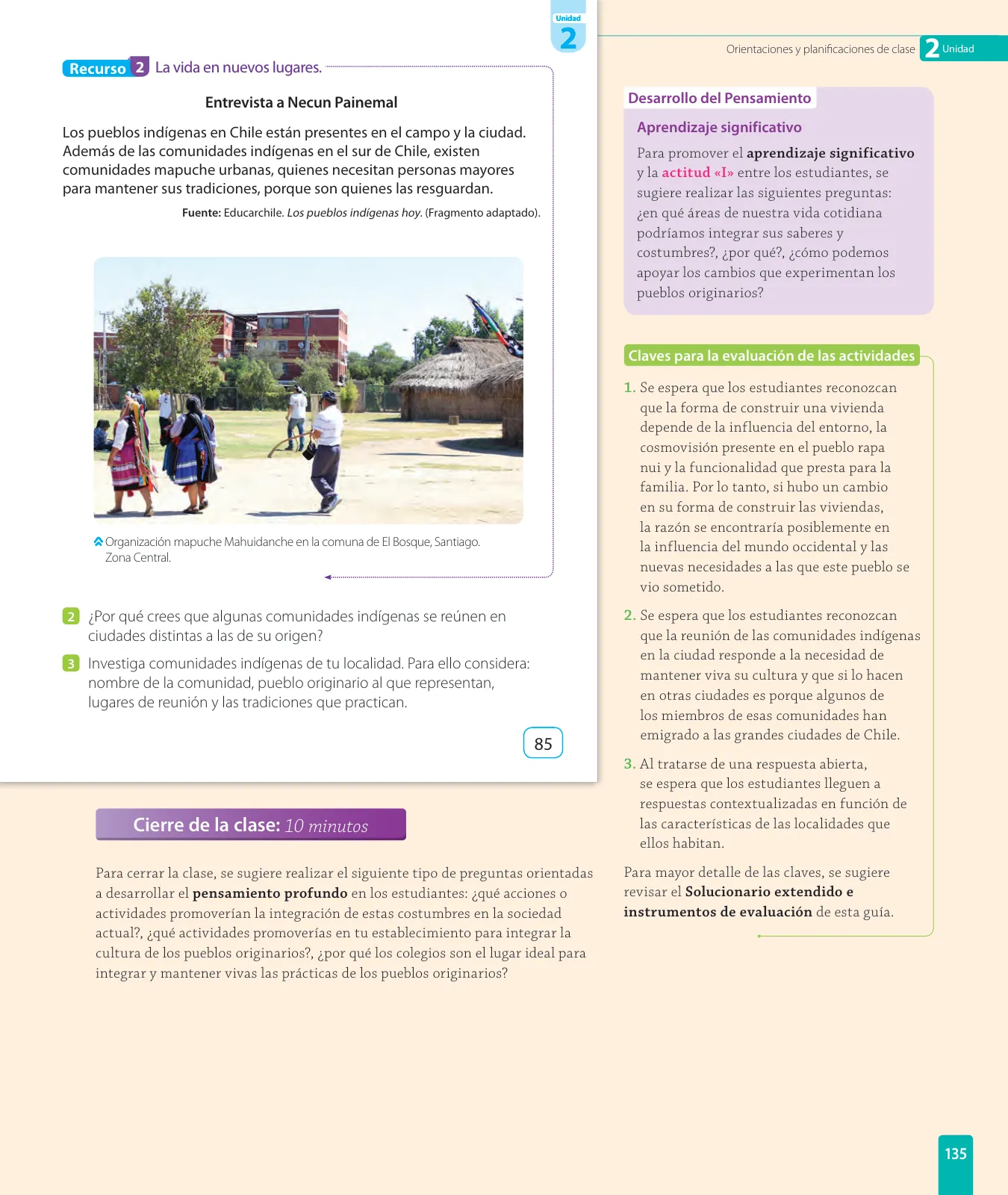 Página 137 de Historia, Geografía y Ciencias Sociales – Segundo Básico – Texto del Estudiante MINEDUC – Descargar PDF · 2024