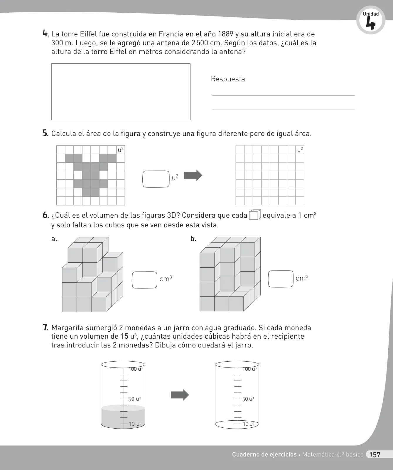 Miniatura página 158 de Matemática – Cuarto Básico | Texto del Estudiante MINEDUC – Descargar PDF · 2024