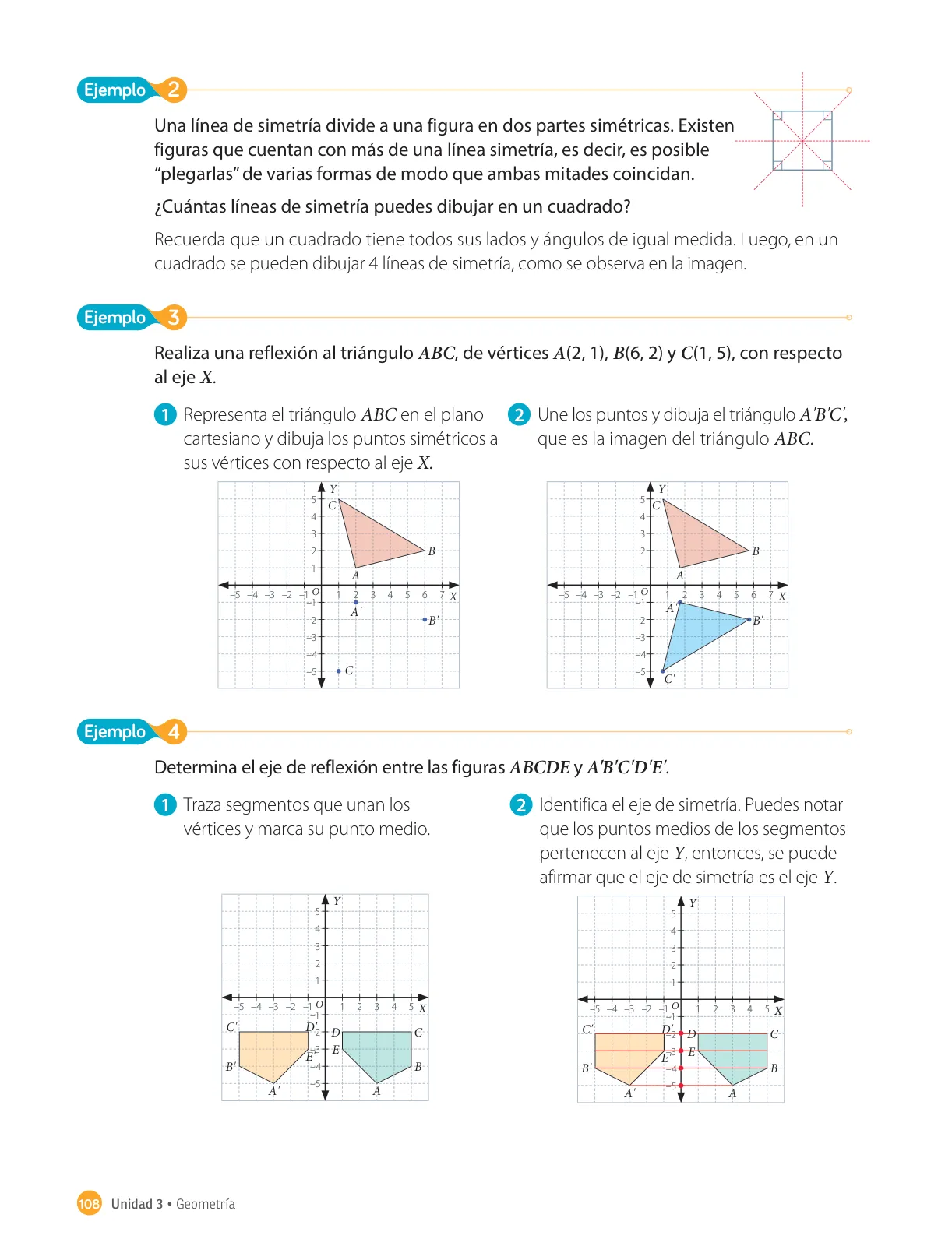 Miniatura página 110 de Matemática – Octavo Básico | Texto del Estudiante MINEDUC – Descargar PDF · 2024