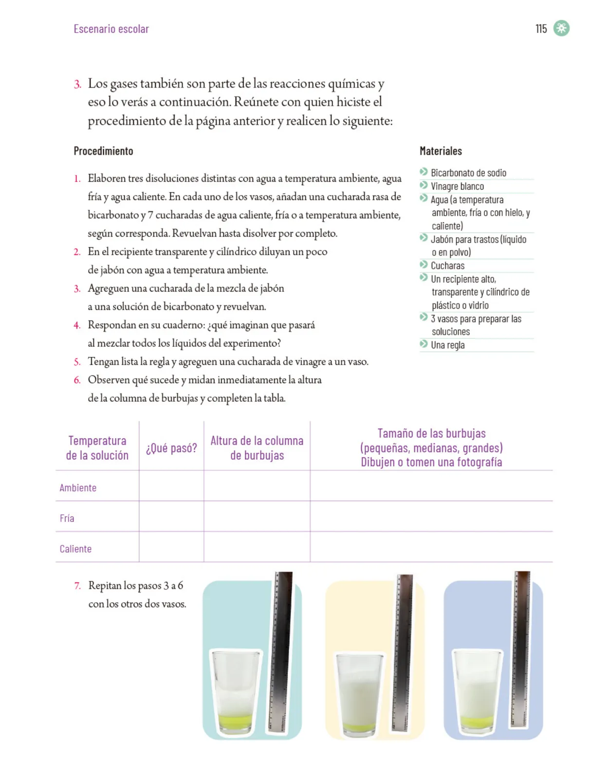 Miniatura página 118 de Proyectos Escolares.   Libro de Educación Primaria Grado 5°  Ciclo Escolar 2025 - 2026