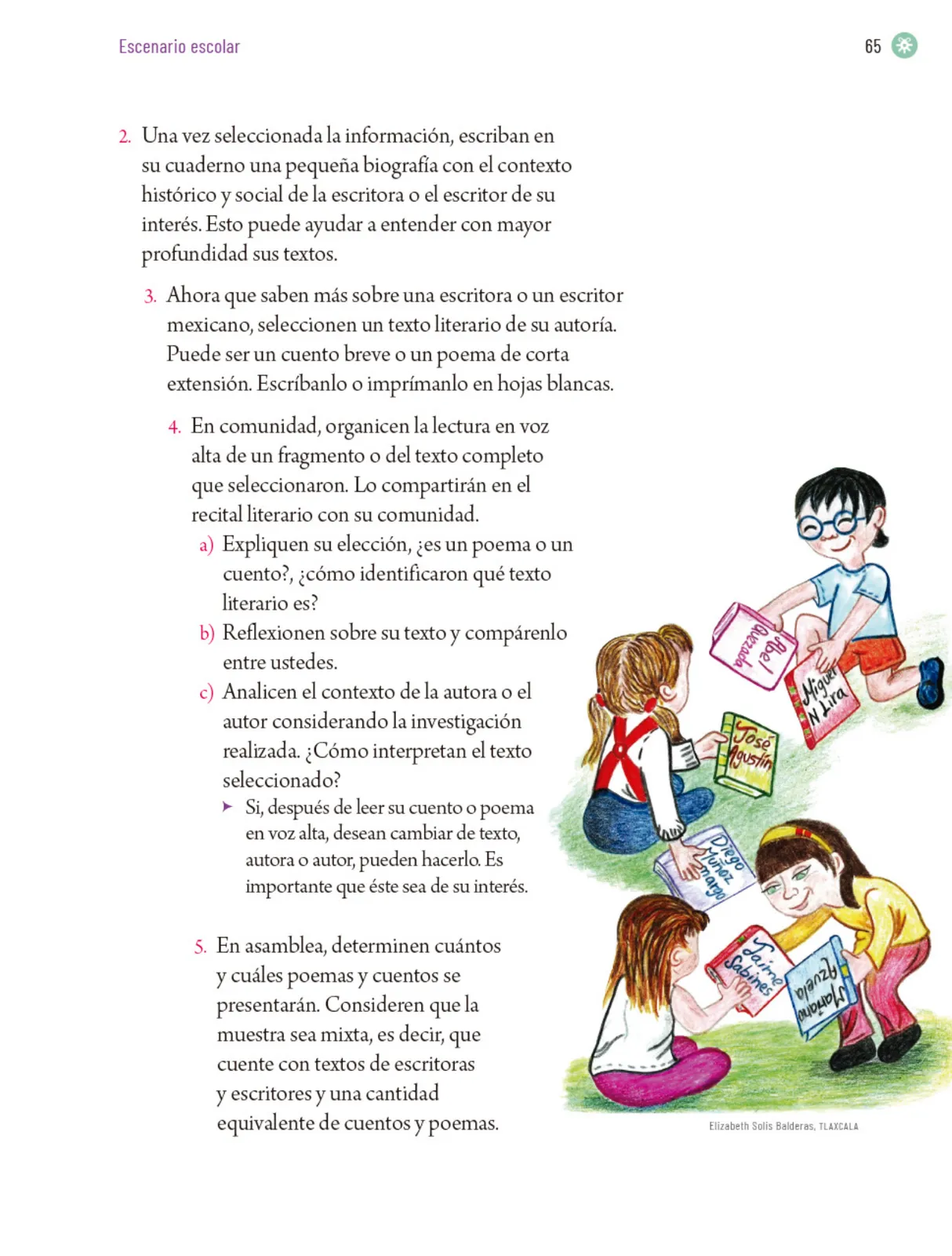 Página 68 de Proyectos Escolares. Libro de Educación Primaria Grado 5° Ciclo Escolar 2025 - 2026