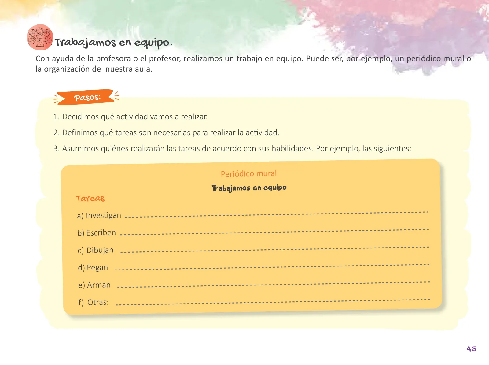 Miniatura página 47 de Cuadernillo de Tutoría 2 : segundo grado de Educación Primaria · 2021