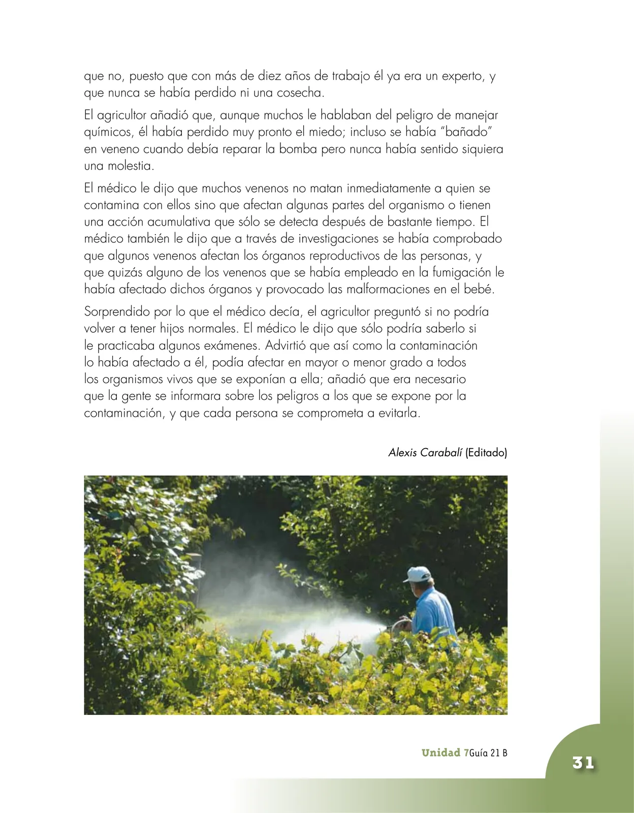 Página 31 de Ciencias Naturales 4° · Cartilla 03