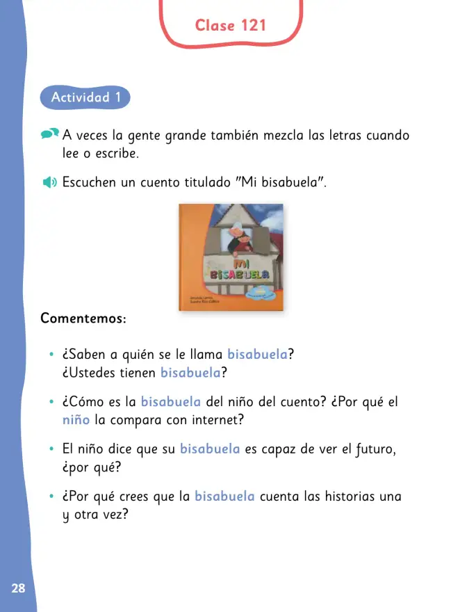 Página 31 de Lenguaje y Comunicación – Primero Básico | Texto del Estudiante MINEDUC – Descargar PDF · 2024