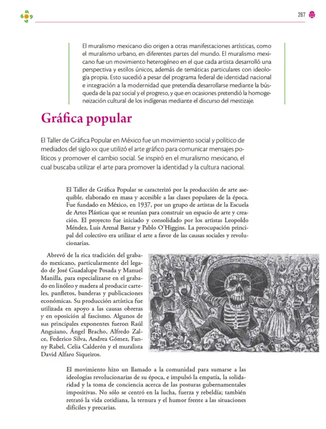 Página 268 de Colección Nanahuatzin. Lenguajes. Libro de Educación Secundaria Grado 3° Ciclo Escolar 2025 - 2026