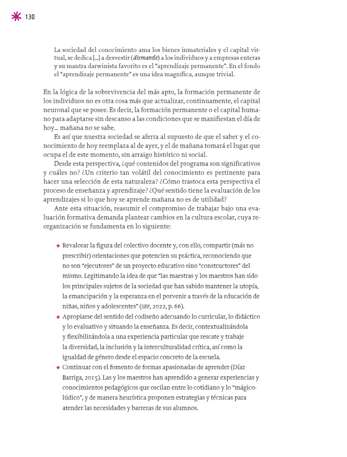 Página 131 de Un libro sin recetas para la maestra y el maestro. Fase 6. Libro de Educación Telesecundaria Grado 1°, 2°, 3° Ciclo Escolar 2025 - 2026