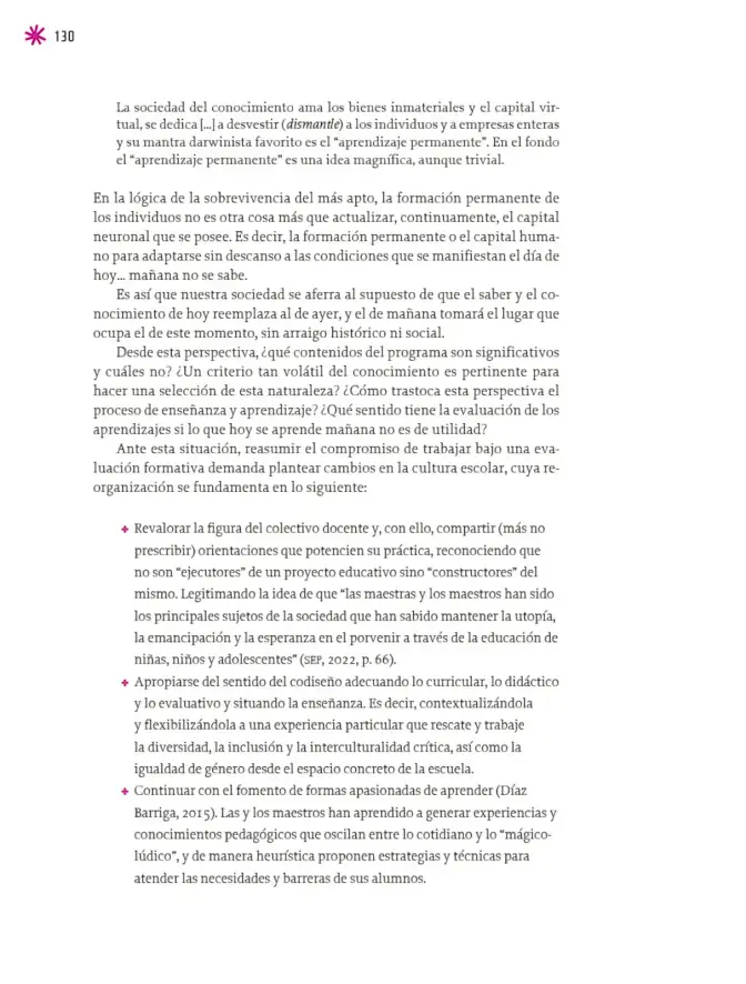 Página 131 de Un libro sin recetas para la maestra y el maestro. Fase 6. Libro de Educación Telesecundaria Grado 1°, 2°, 3° Ciclo Escolar 2025 - 2026
