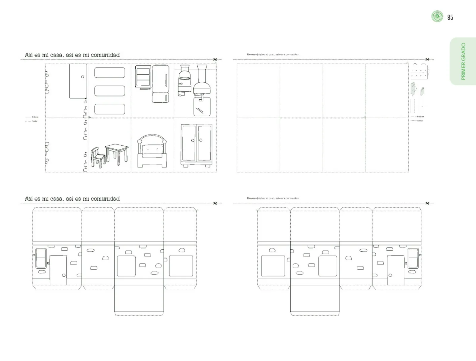 Miniatura página 86 de Posibilidades de trabajo para la acción transformadora y el codiseño. Ficheros. Fase 2  Libro de Educación Preescolar Grado 1°, 2°, 3°  Ciclo Escolar 2025 - 2026