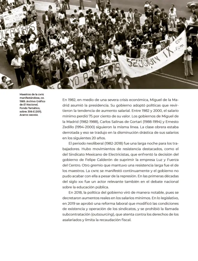 Página 281 de Historia del pueblo mexicano. Multigrado Libro de Educación Telesecundaria Grado 1° Ciclo Escolar 2025 - 2026