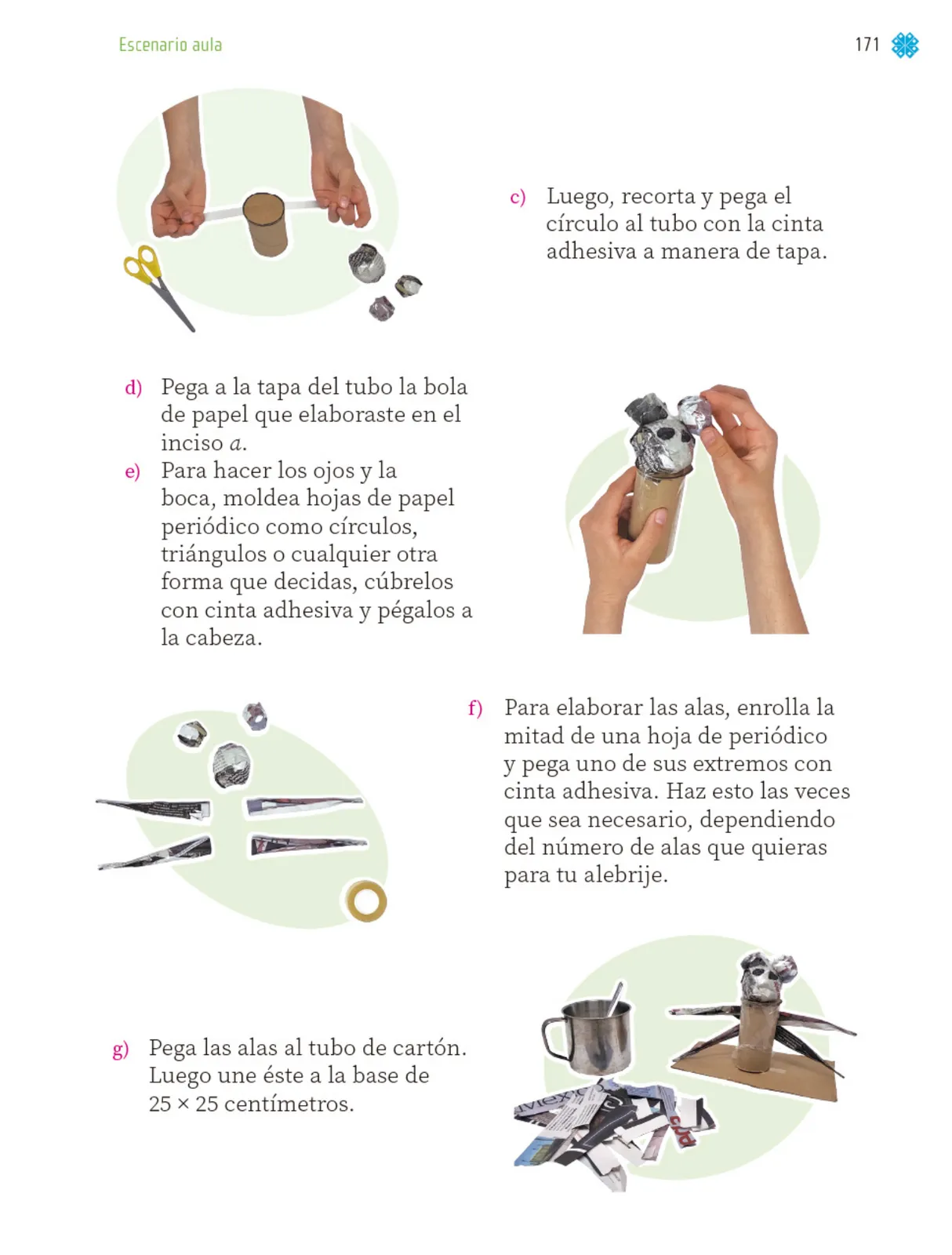 Miniatura página 172 de Proyectos de Aula.   Libro de Educación Primaria Grado 1°  Ciclo Escolar 2025 - 2026