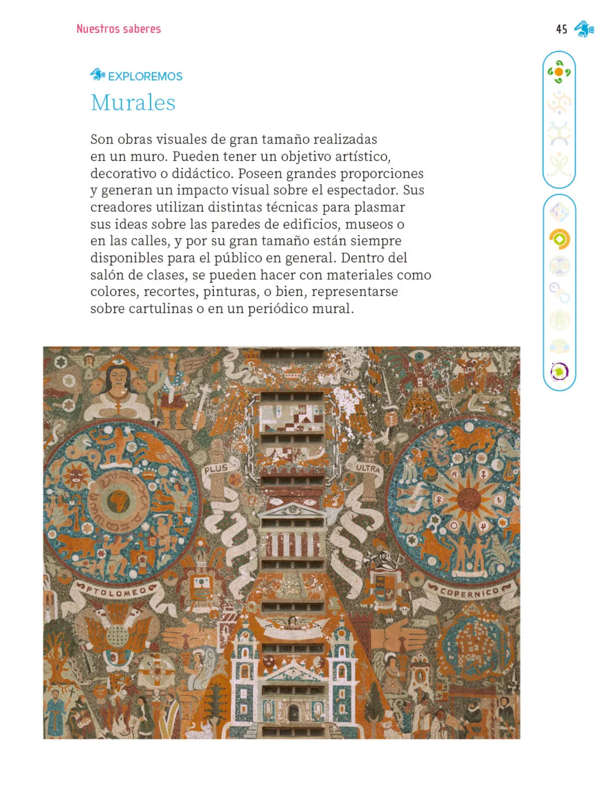 Página 46 de Nuestros saberes: Libro para alumnos, maestros y familia. Libro de Educación Primaria Grado 1° Ciclo Escolar 2025 - 2026