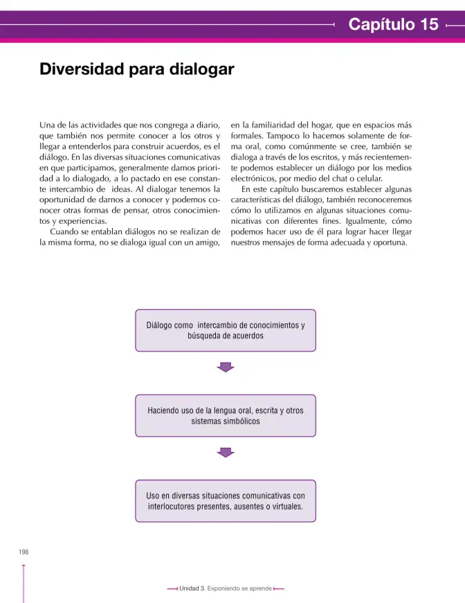 Página 198 de Lenguaje 8° · Secundaria Activa