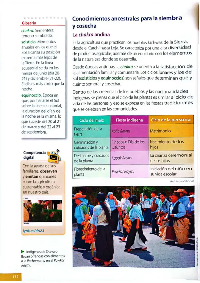 Página 129 de Ciencias Naturales 4° · Egb 4 Ciencias Naturales 2025 · 2025