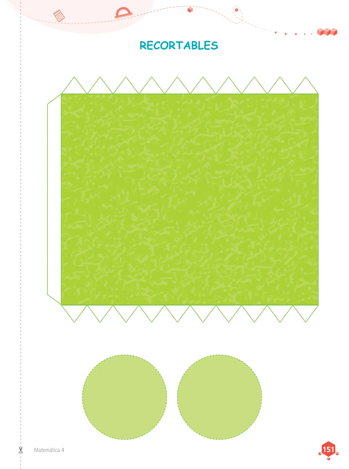Miniatura página 153 de Matemática 4 : cuaderno de trabajo para cuarto grado de Educación Primaria 2019 · 2019