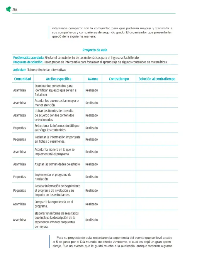 Página 267 de Colección Nanahuatzin. Nuestro libro de Proyectos. Tomo III. Libro de Educación Telesecundaria Grado 3° Ciclo Escolar 2025 - 2026