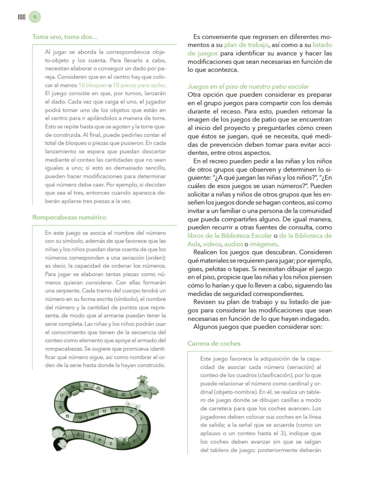 Miniatura página 101 de Modalidades de trabajo para la acción transformadora y el codiseño  Libro de Educación Preescolar Grado 1°, 2°, 3°  Ciclo Escolar 2025 - 2026