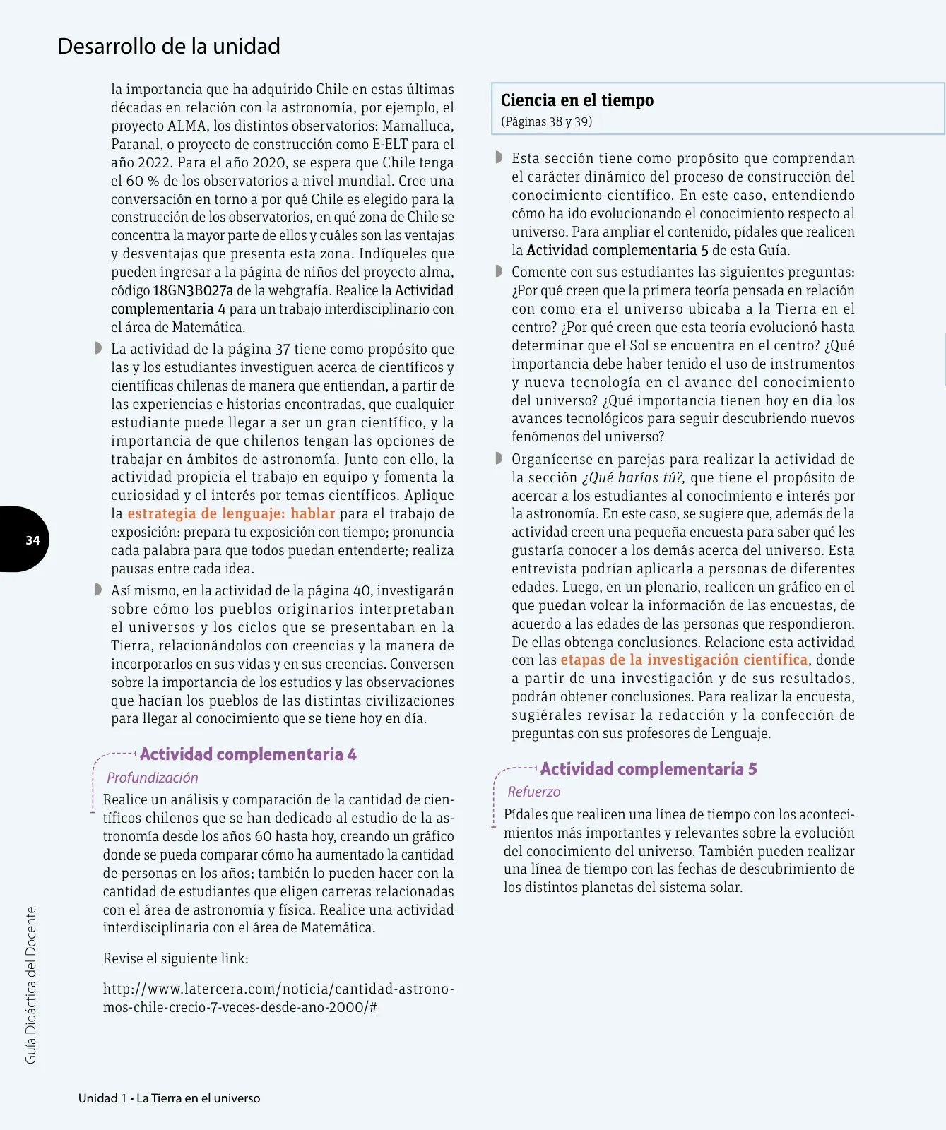 Página 55 de Ciencias Naturales – Tercero Básico | Texto del Estudiante MINEDUC – Descargar PDF · 2024