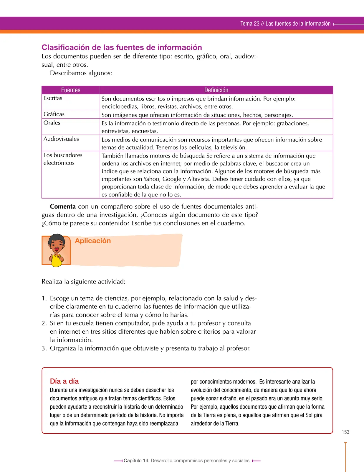 Página 155 de Ciencias Naturales 6° · Secundaria Activa