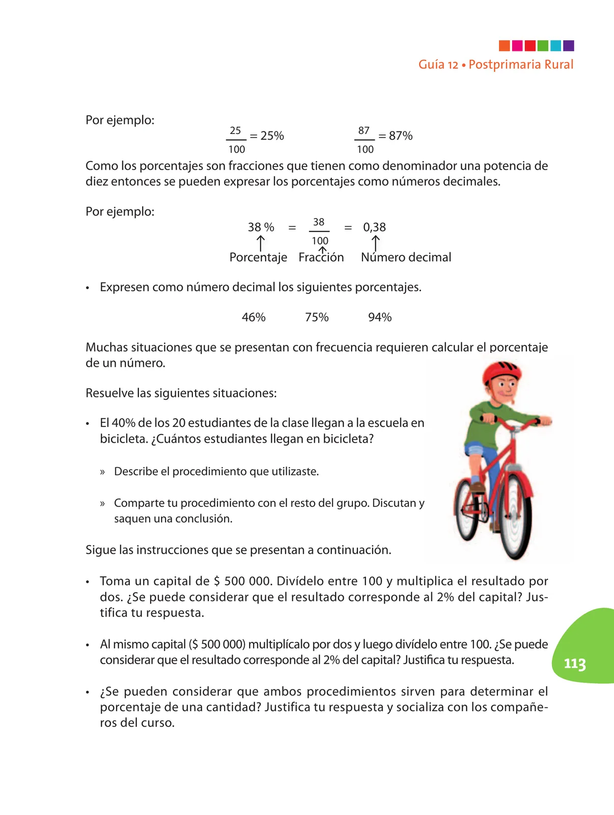 Miniatura página 114 de Matematica 7° · Postprimaria