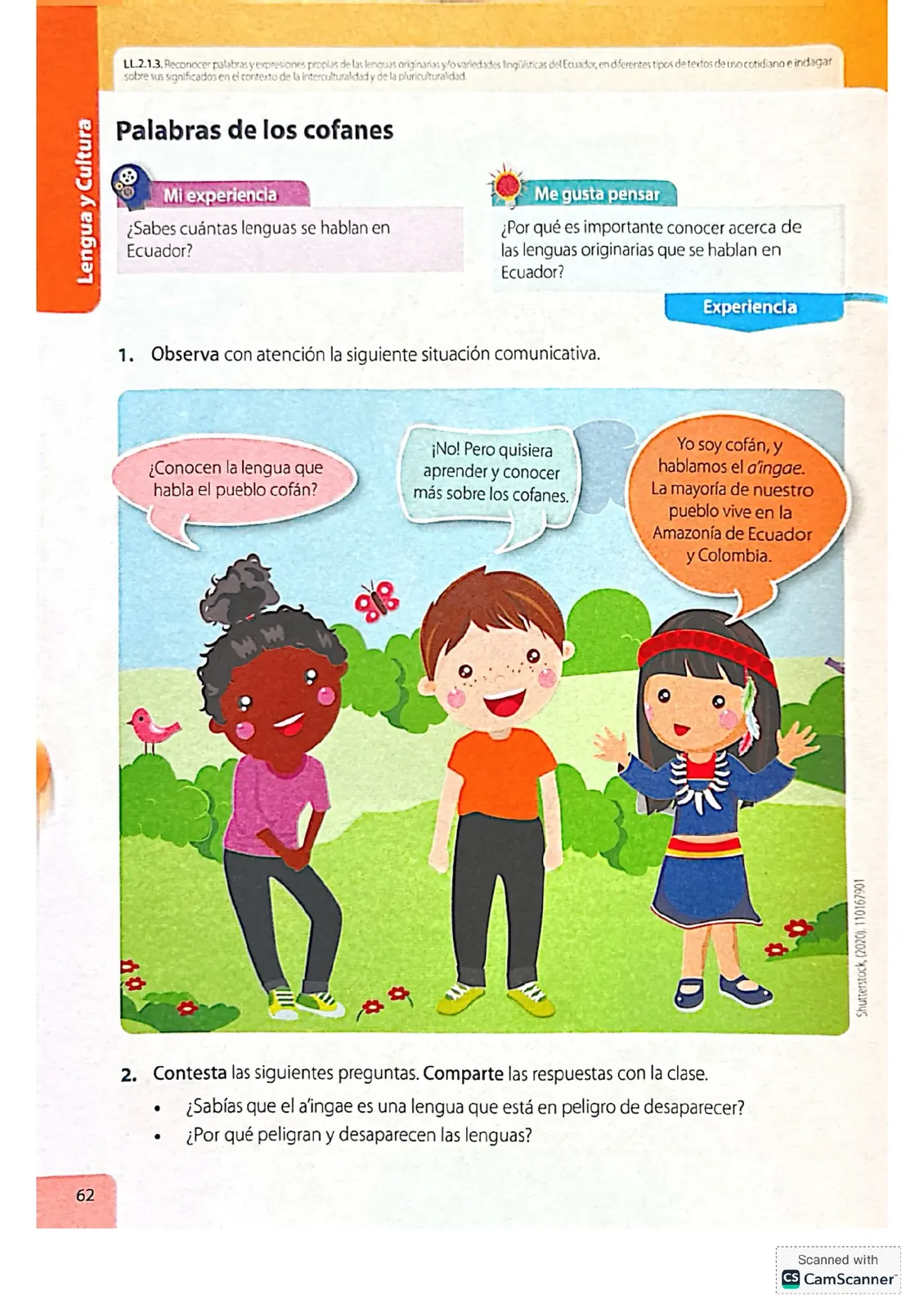Miniatura página 62 de Lengua Y Literatura · 4 EGB · 2024