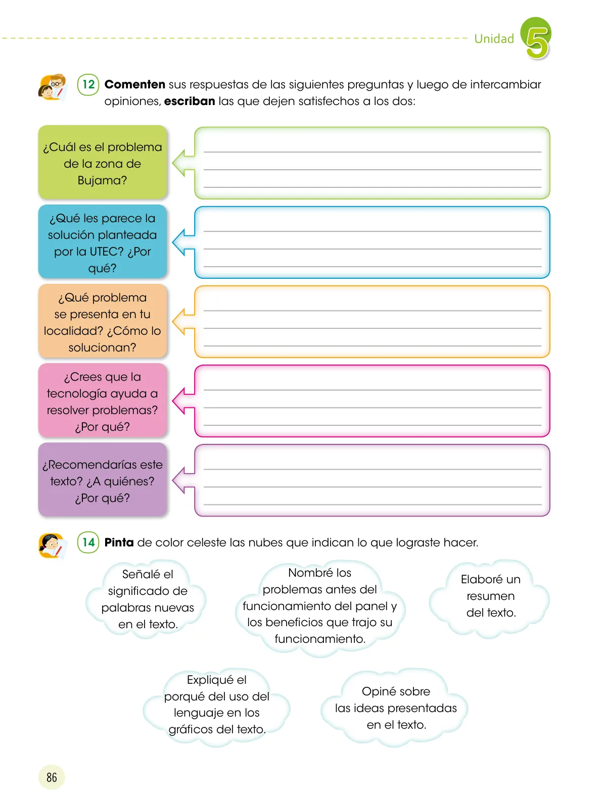 Miniatura página 87 de Comunicación 6 : cuaderno de trabajo para sexto grado de Educación Primaria 2019 · 2019