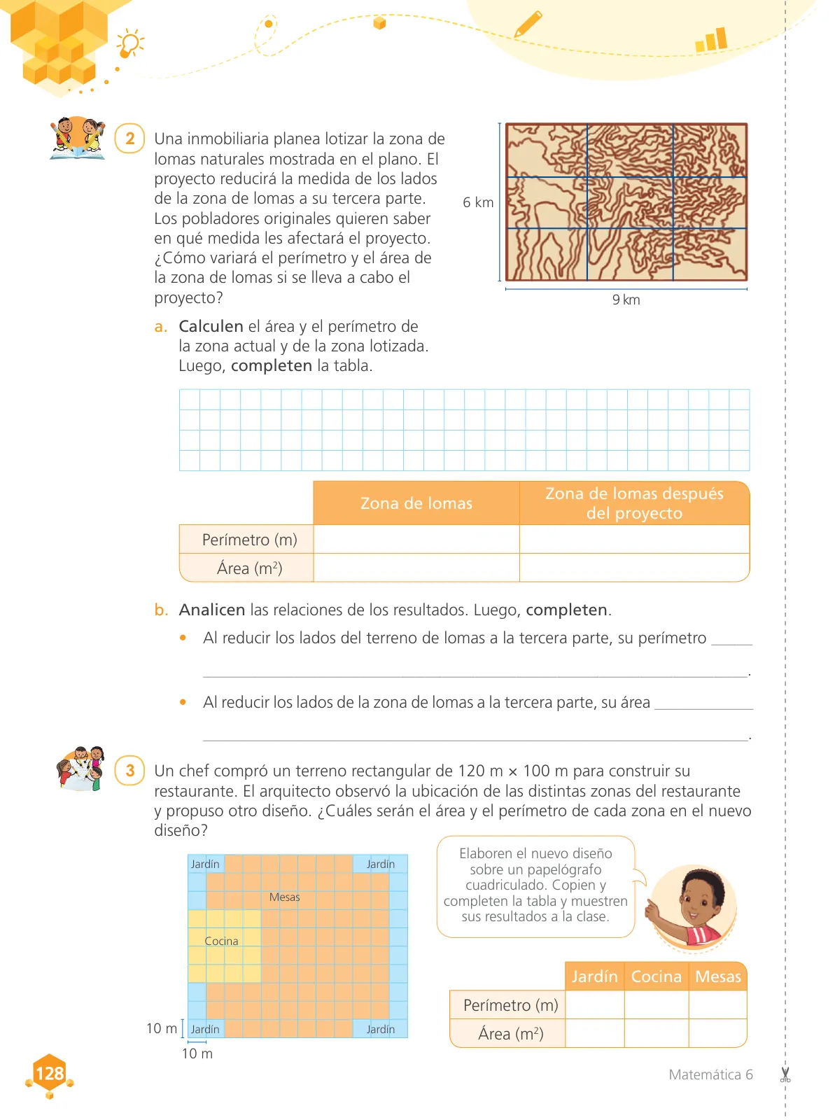 Miniatura página 130 de Matemática 6 : cuaderno de trabajo para sexto grado de Educación Primaria 2019 · 2019