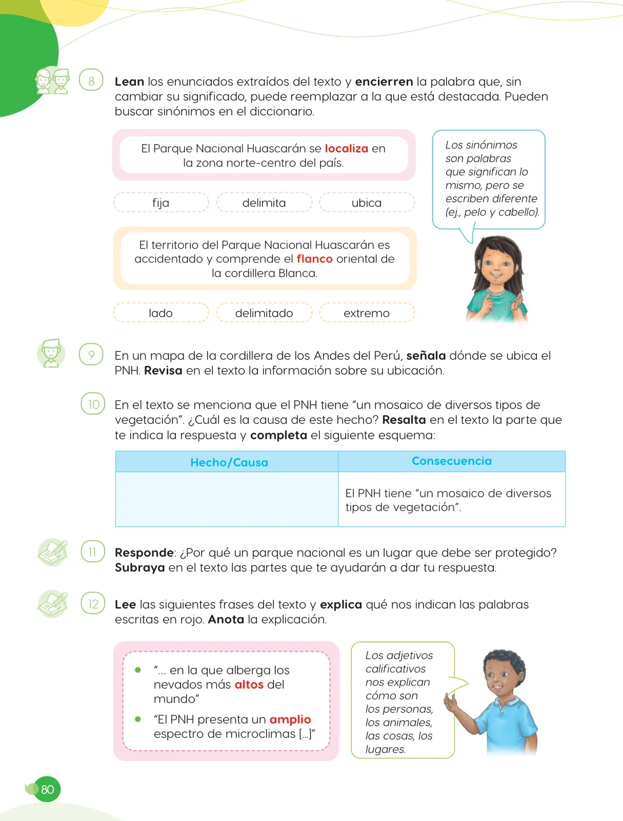 Página 82 de Cuadernillo de Comunicación 5. Quinto grado de Primaria · 2024