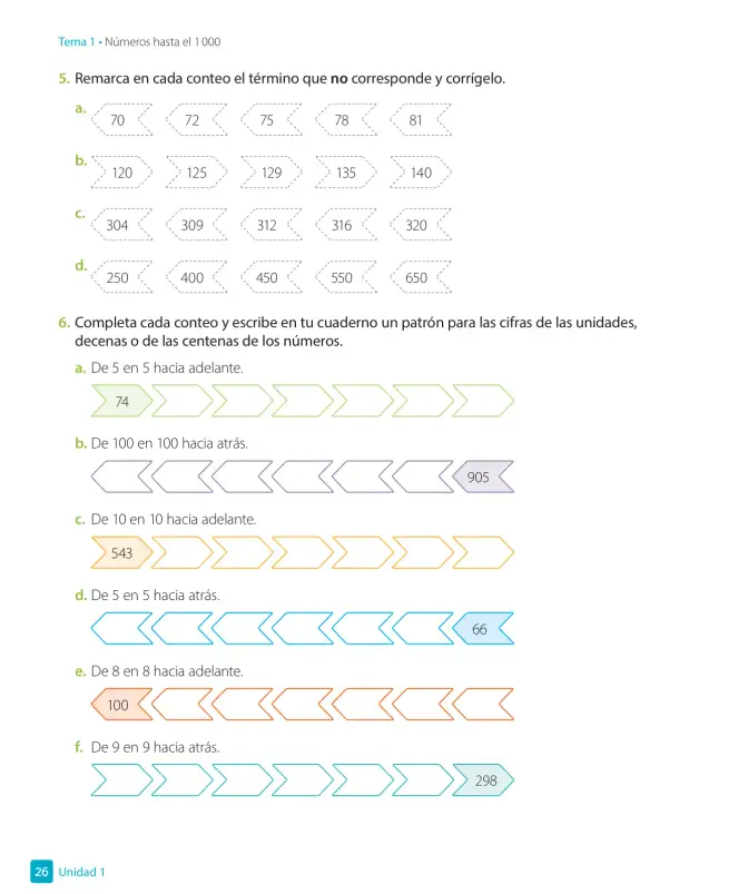 Página 28 de Matemática – Tercero Básico | Texto del Estudiante MINEDUC – Descargar PDF · 2019