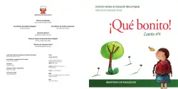 Portada de ¡Qué bonito! : cuento No. 4 · 2018