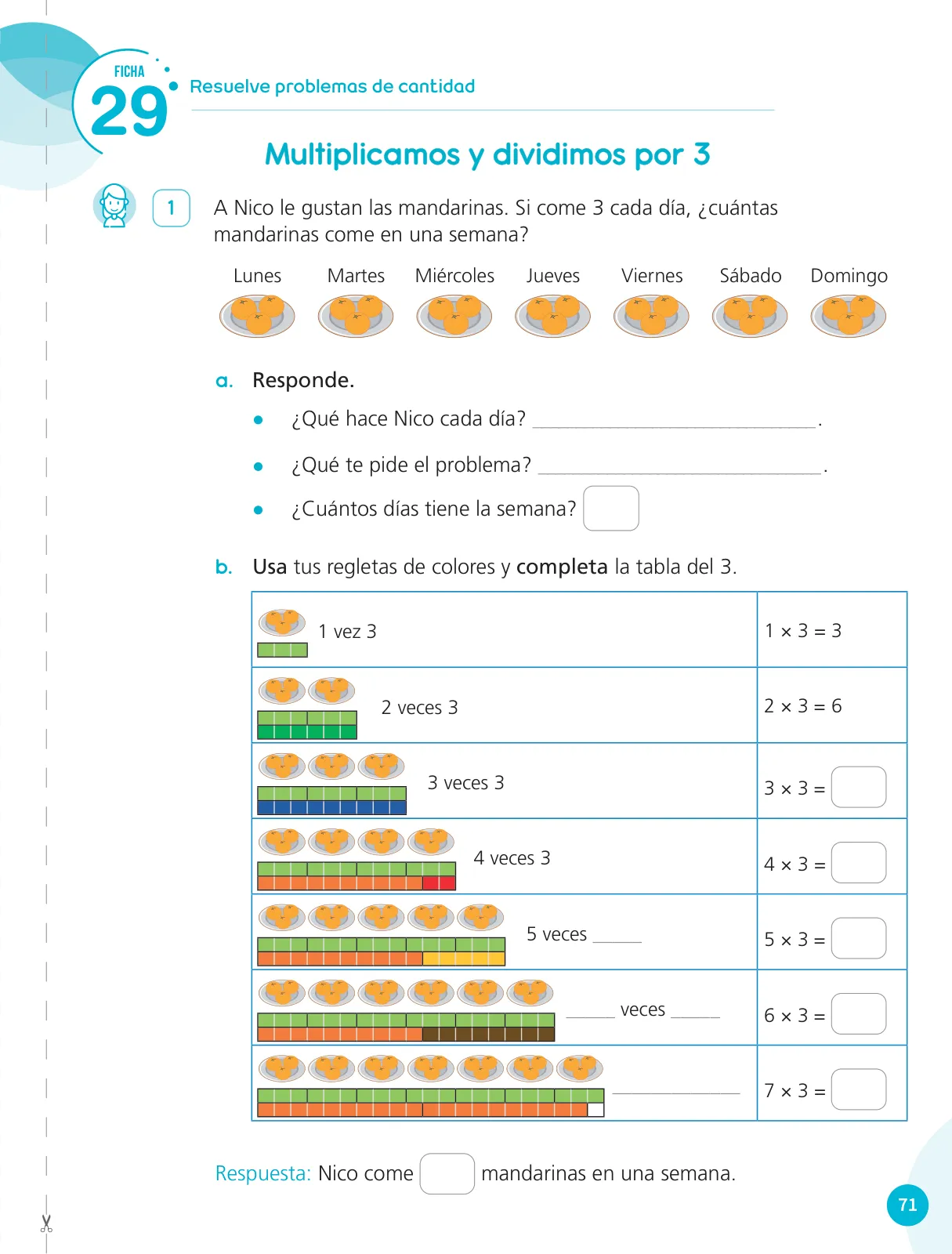 Miniatura página 73 de Cuadernillo de Matemática 3, tercer grado de Primaria · 2023