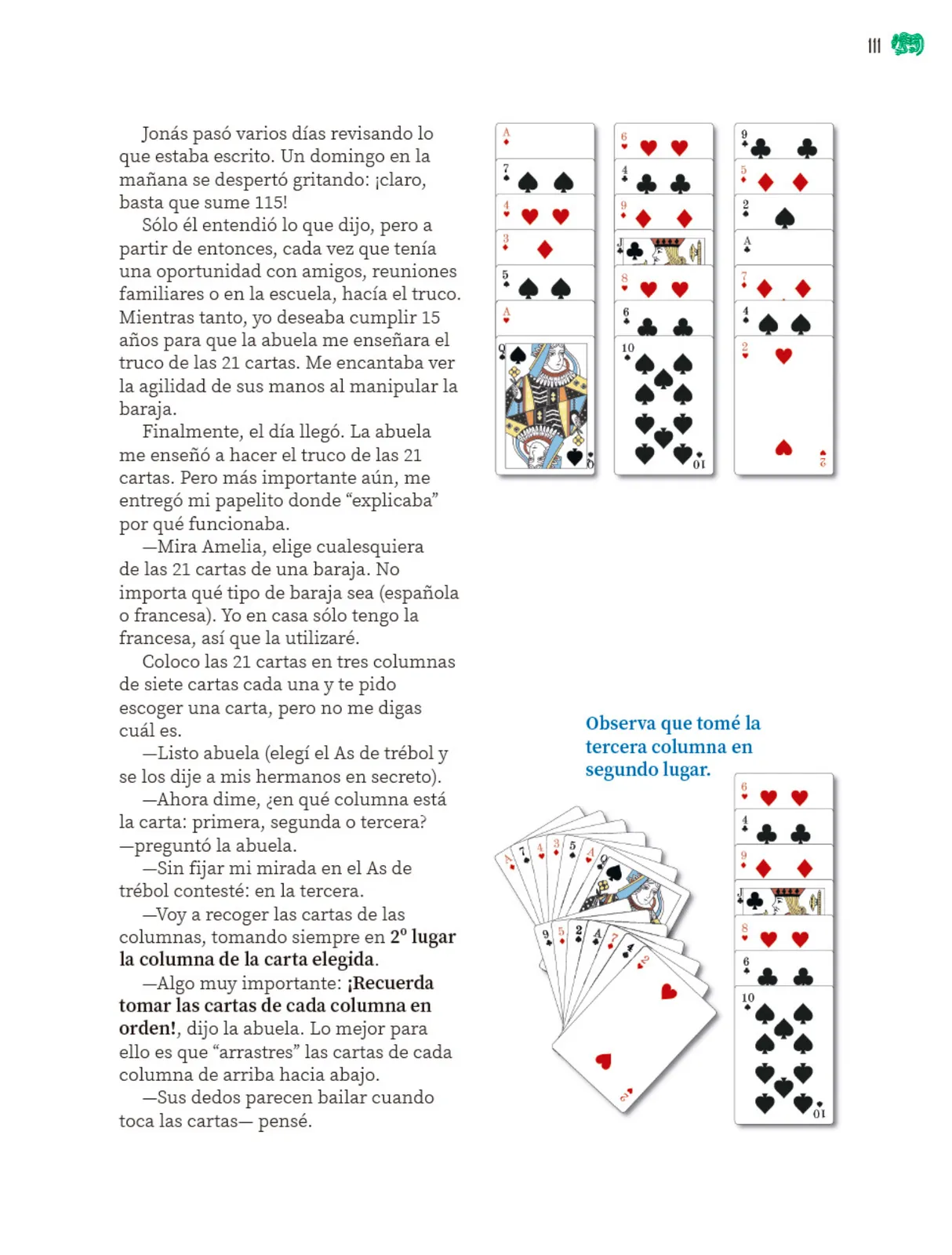 Página 112 de Colección Sk´asolil. Múltiples lenguajes. Libro de Educación Telesecundaria Grado 2° Ciclo Escolar 2025 - 2026