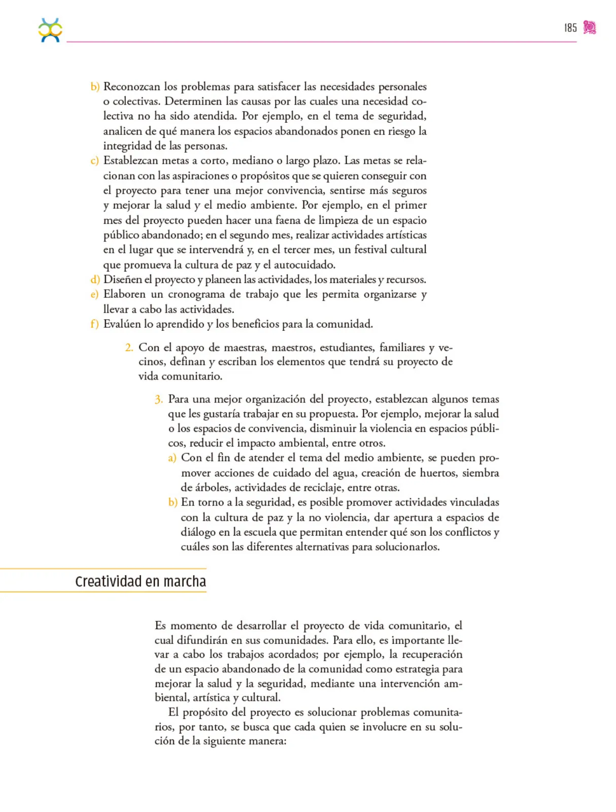 Miniatura página 186 de Colección Sk´asolil. Nuestro libro de proyectos.   Libro de Educación Secundaria Grado 2°  Ciclo Escolar 2025 - 2026