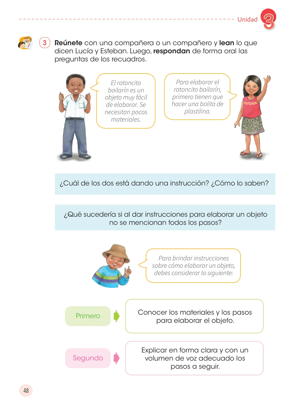 Página 50 de Comunicación 3 : cuaderno de trabajo para tercer grado de Educación Primaria 2019 · 2019