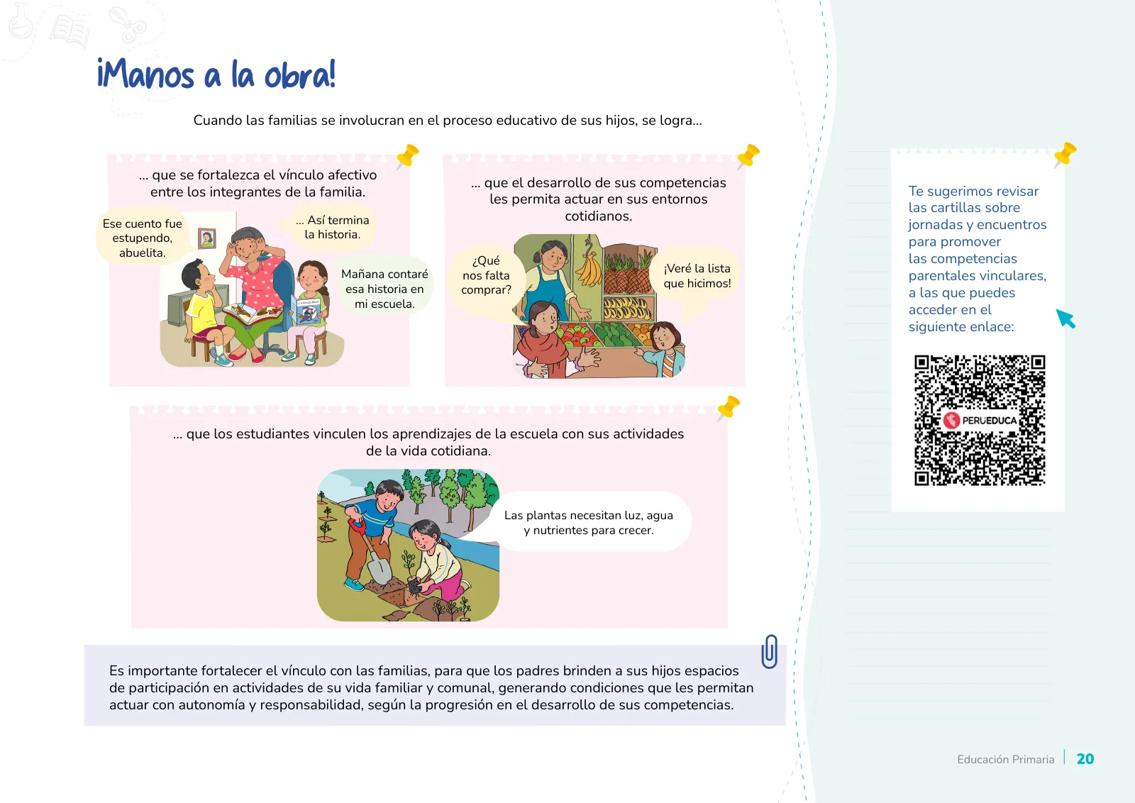 Página 20 de Orientaciones para el inicio del año escolar 2025 : educación primaria · 2025