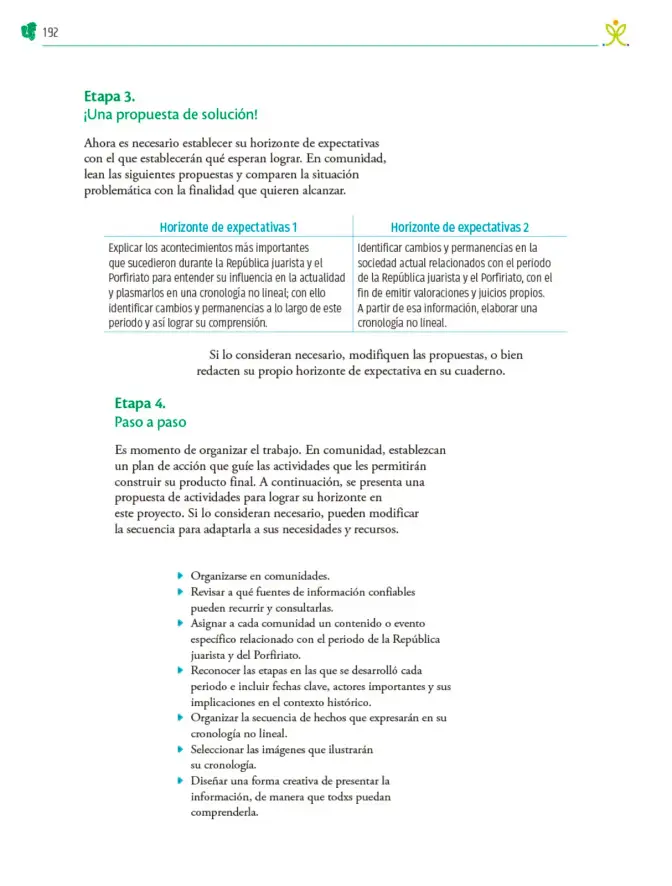 Página 193 de Colección Sk´asolil. Nuestro libro de Proyectos. Tomo II. Libro de Educación Telesecundaria Grado 2° Ciclo Escolar 2025 - 2026