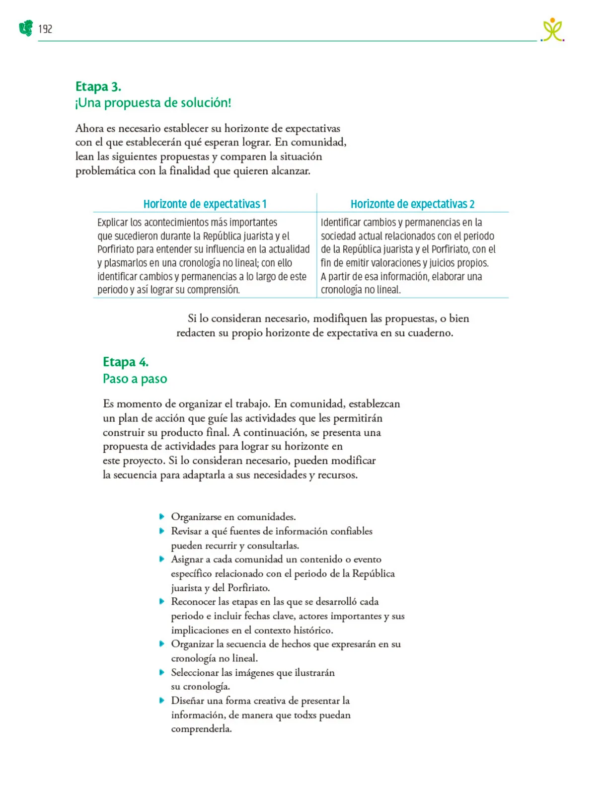 Miniatura página 193 de Colección Sk´asolil. Nuestro libro de Proyectos.  Tomo II.  Libro de Educación Telesecundaria Grado 2°  Ciclo Escolar 2025 - 2026