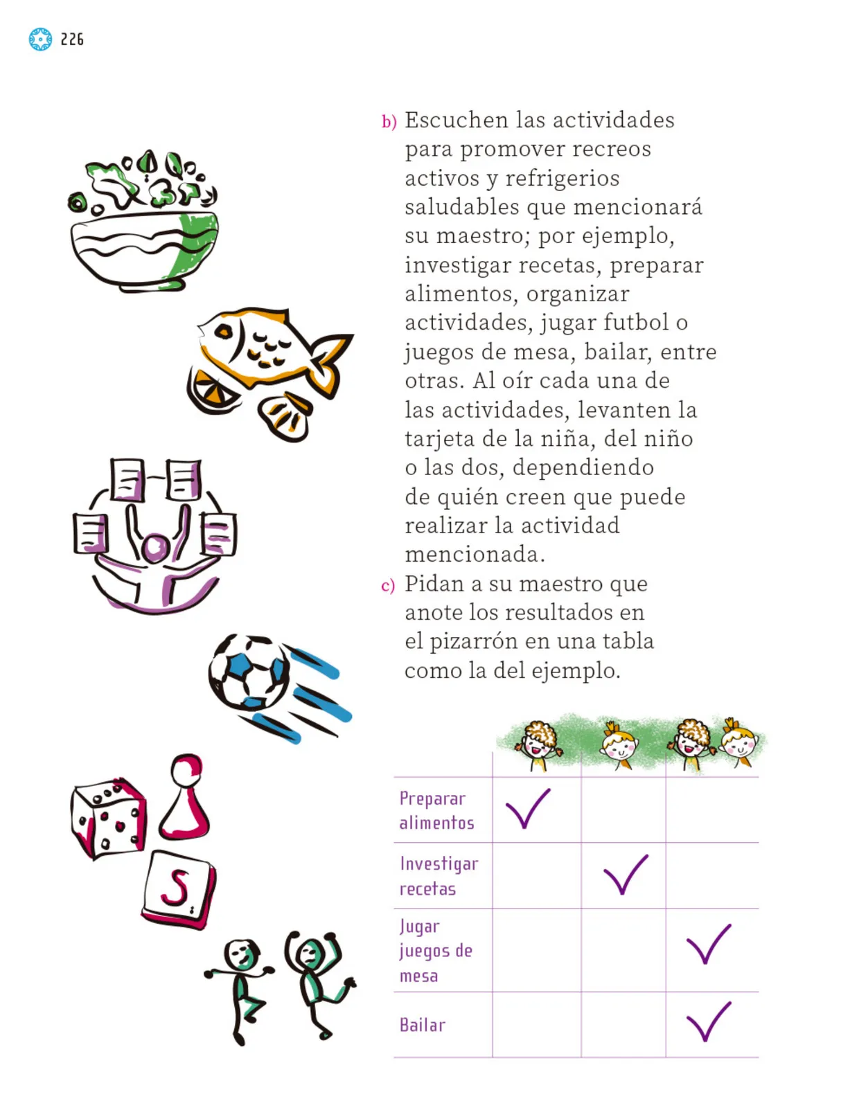 Miniatura página 227 de Proyectos Escolares.   Libro de Educación Primaria Grado 1°  Ciclo Escolar 2025 - 2026