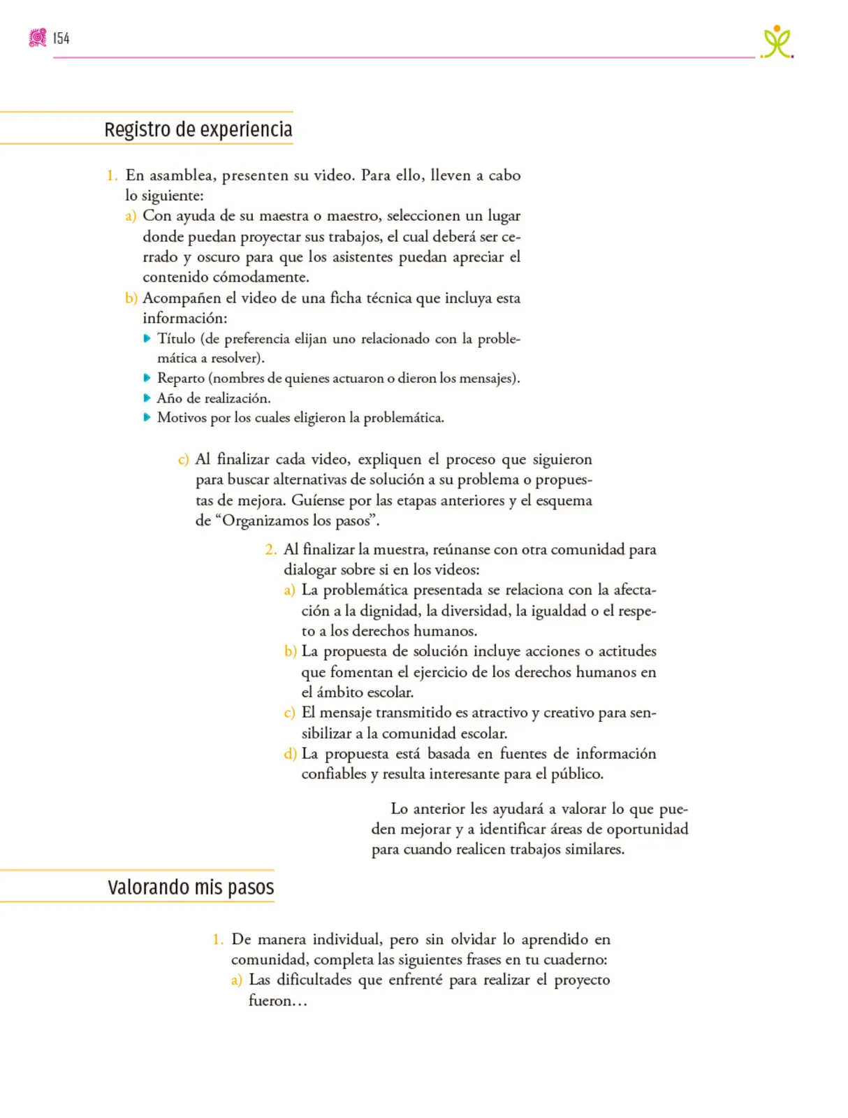 Página 155 de Colección Sk´asolil. Nuestro libro de proyectos. Libro de Educación Secundaria Grado 2° Ciclo Escolar 2025 - 2026