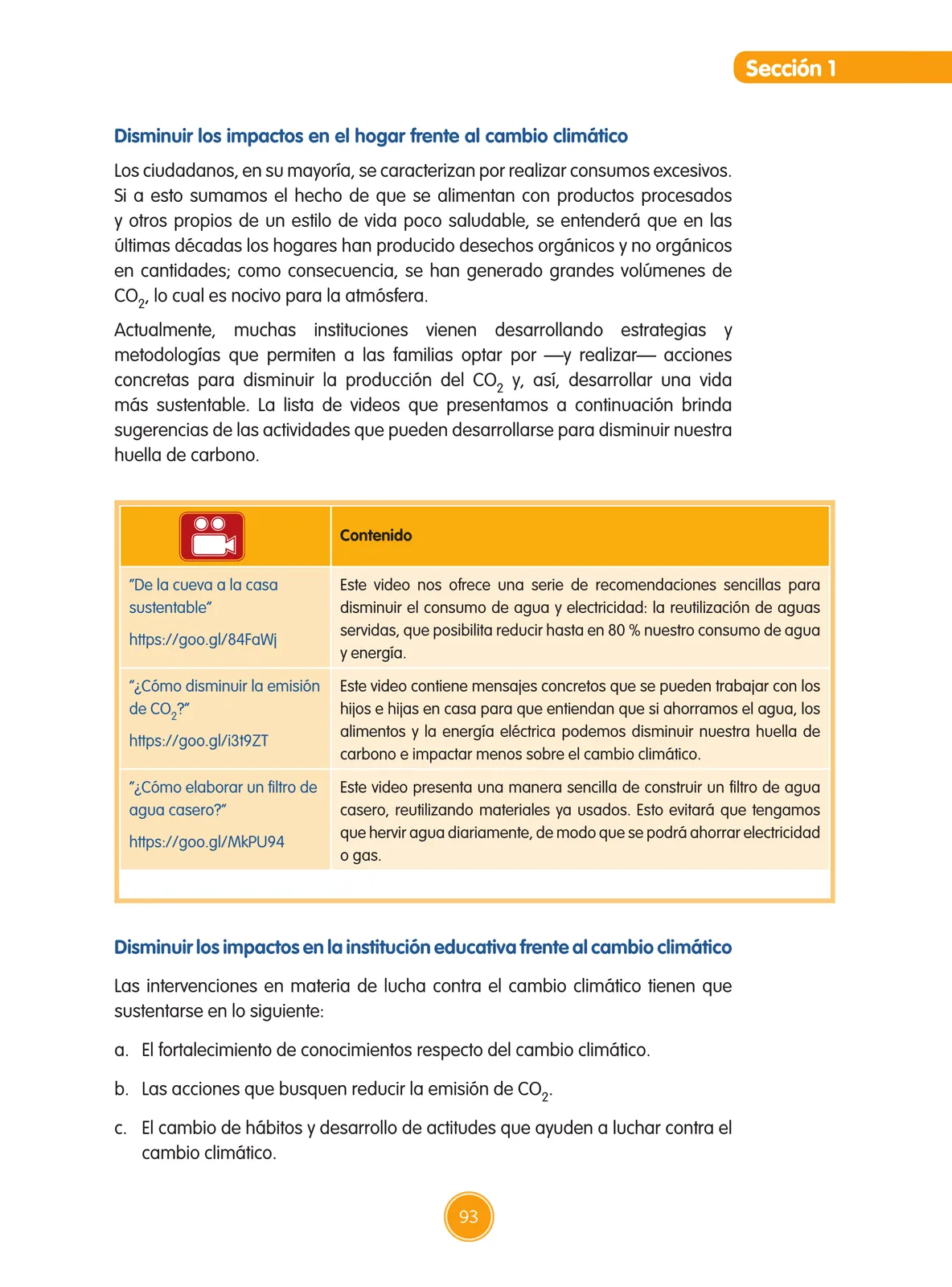 Página 94 de Guía de educación ambiental para el desarrollo sostenible : cambio climático · 2016