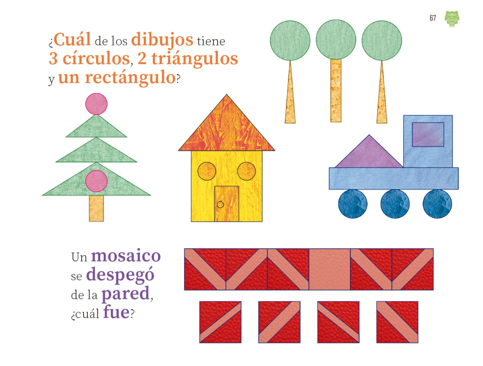 Miniatura página 68 de Múltiples lenguajes.   Libro de Educación Preescolar Grado 2°  Ciclo Escolar 2025 - 2026
