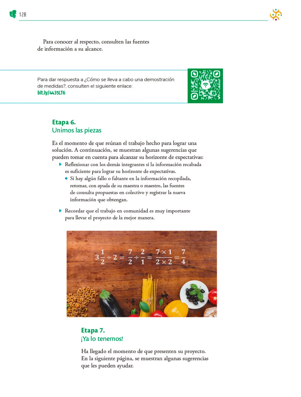 Miniatura página 129 de Colección Sk´asolil. Nuestro libro de Proyectos. Tomo I.    Libro de Educación Telesecundaria Grado 2°  Ciclo Escolar 2025 - 2026