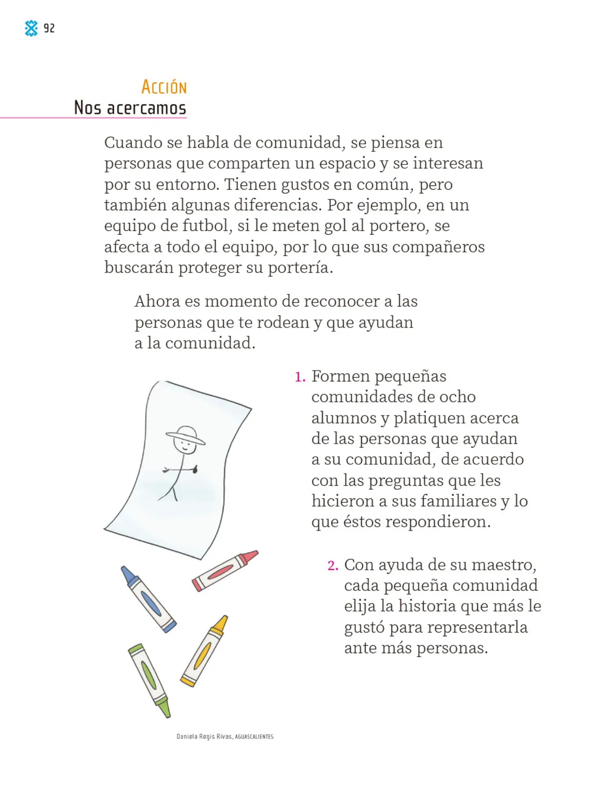 Página 93 de Proyectos Comunitarios. Libro de Educación Primaria Grado 1° Ciclo Escolar 2025 - 2026