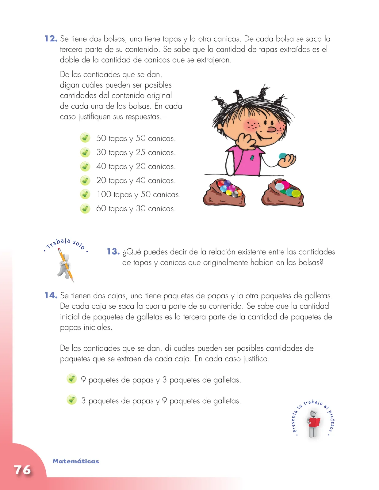 Miniatura página 76 de Matematica 4° · Cartilla 01