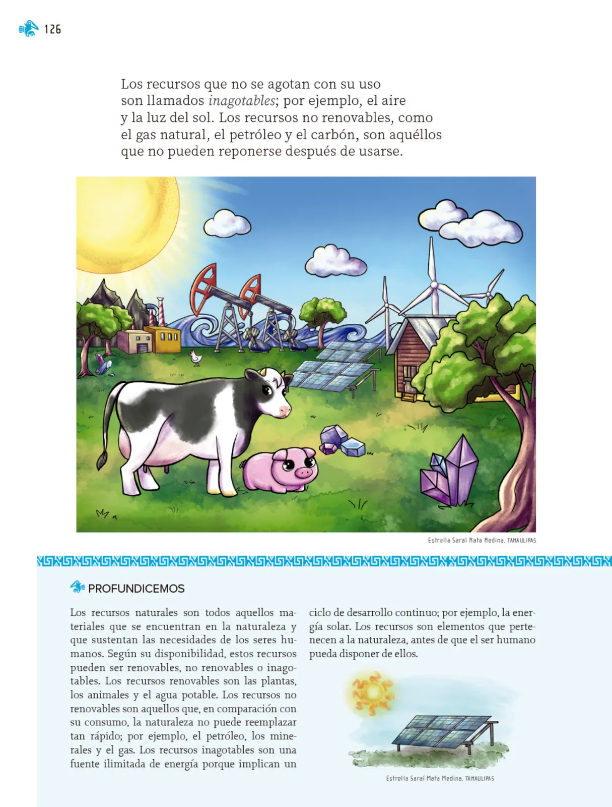 Miniatura página 127 de Nuestros saberes: Libro para alumnos, maestros y familia.   Libro de Educación Primaria Grado 1°  Ciclo Escolar 2025 - 2026