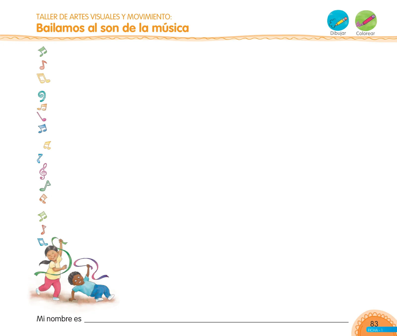 Página 85 de Aprendemos jugando : cuaderno de trabajo para niños y niñas de 5 años · 2017