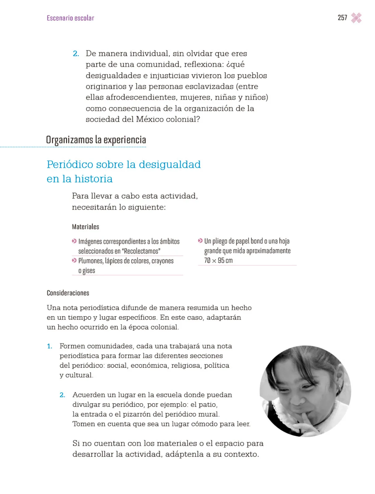 Miniatura página 260 de Proyectos Escolares.   Libro de Educación Primaria Grado 4°  Ciclo Escolar 2025 - 2026