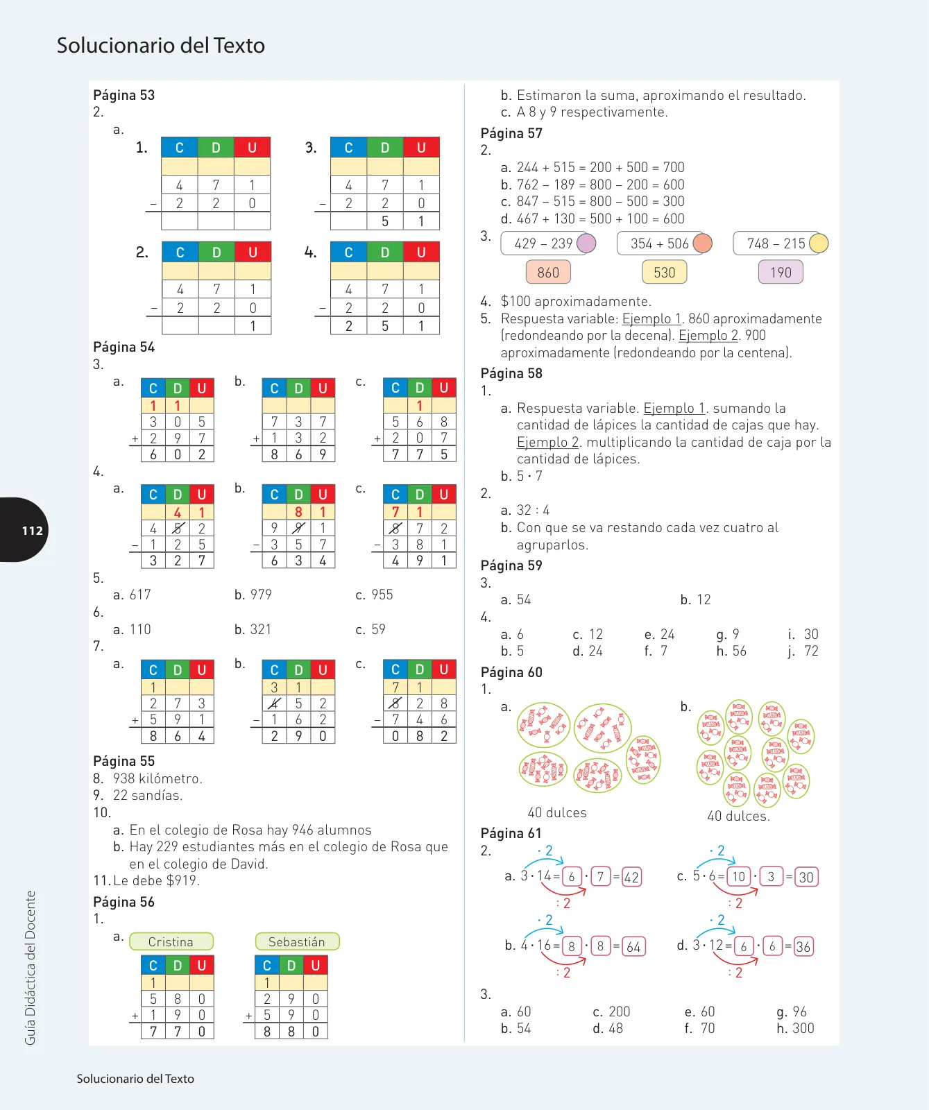 Página 301 de Matemática – Cuarto Básico | Texto del Estudiante MINEDUC – Descargar PDF · 2024