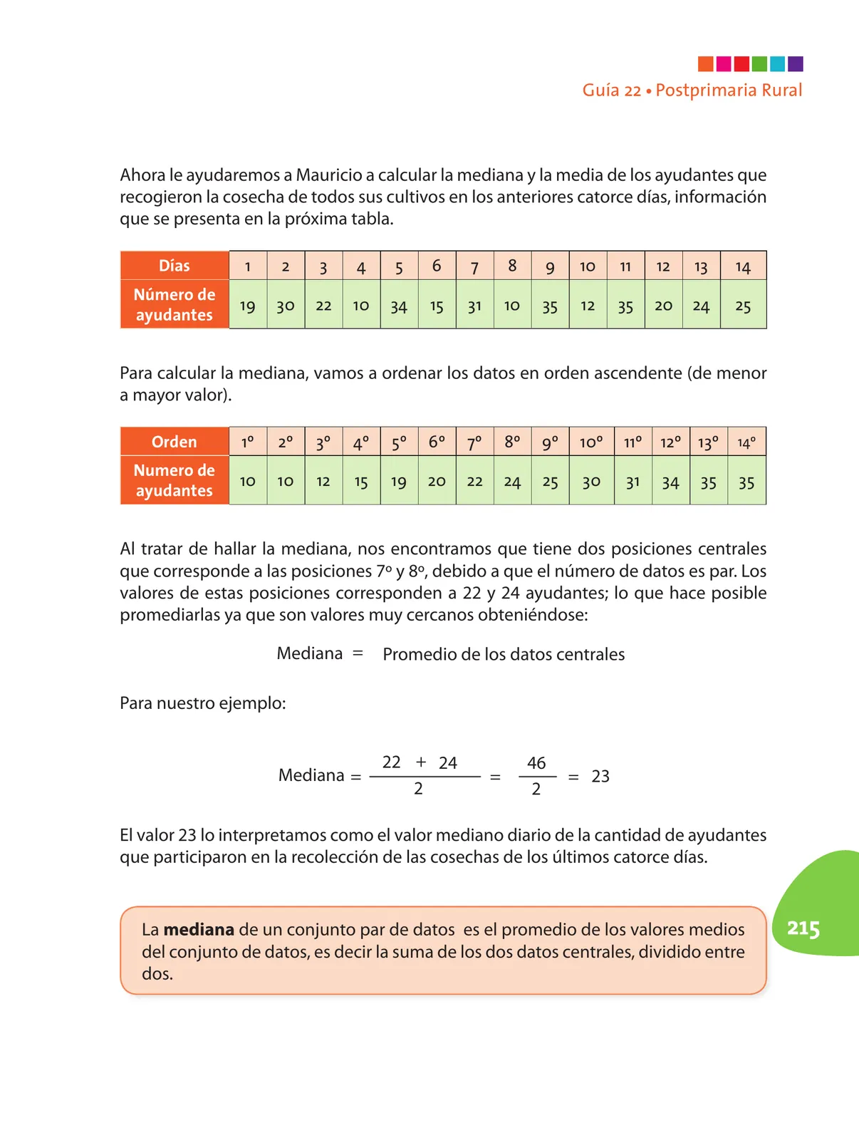 Página 216 de Matematica 7° · Postprimaria